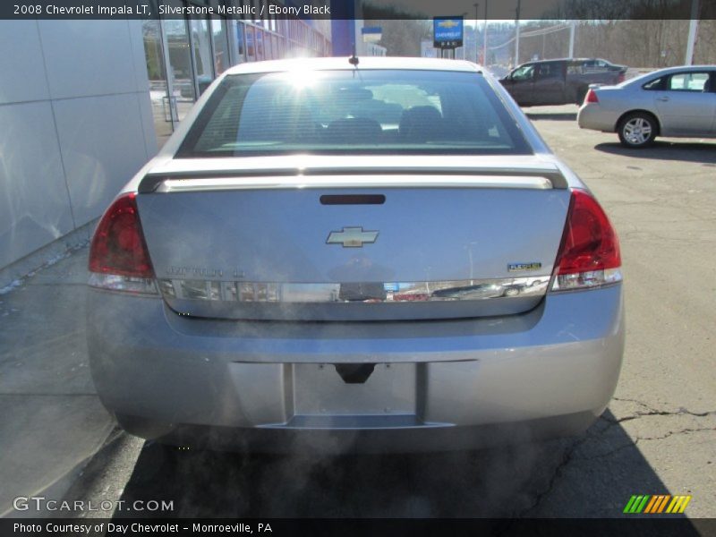 Silverstone Metallic / Ebony Black 2008 Chevrolet Impala LT