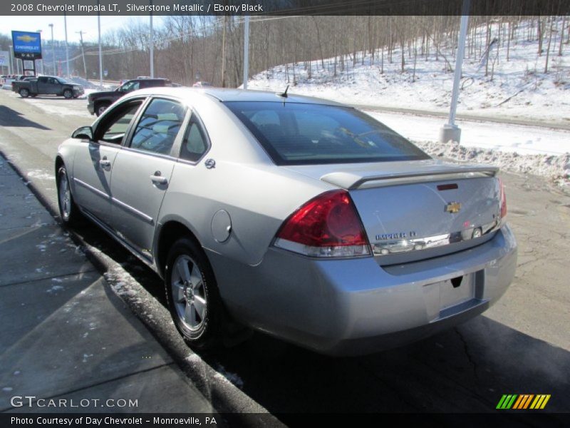 Silverstone Metallic / Ebony Black 2008 Chevrolet Impala LT