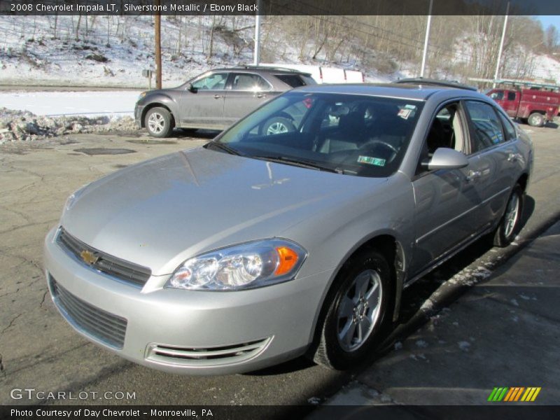 Silverstone Metallic / Ebony Black 2008 Chevrolet Impala LT