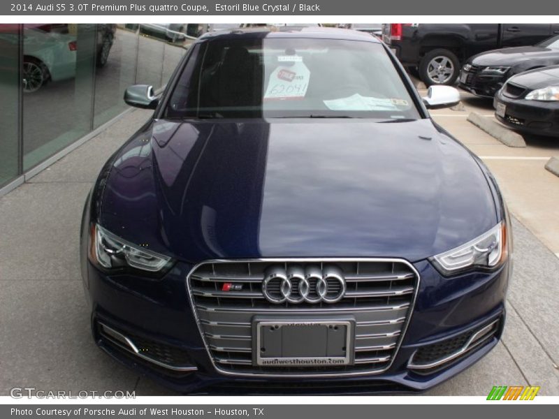 Estoril Blue Crystal / Black 2014 Audi S5 3.0T Premium Plus quattro Coupe