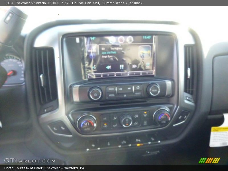 Summit White / Jet Black 2014 Chevrolet Silverado 1500 LTZ Z71 Double Cab 4x4