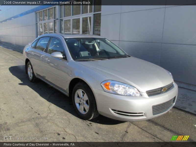 Silverstone Metallic / Ebony Black 2008 Chevrolet Impala LT