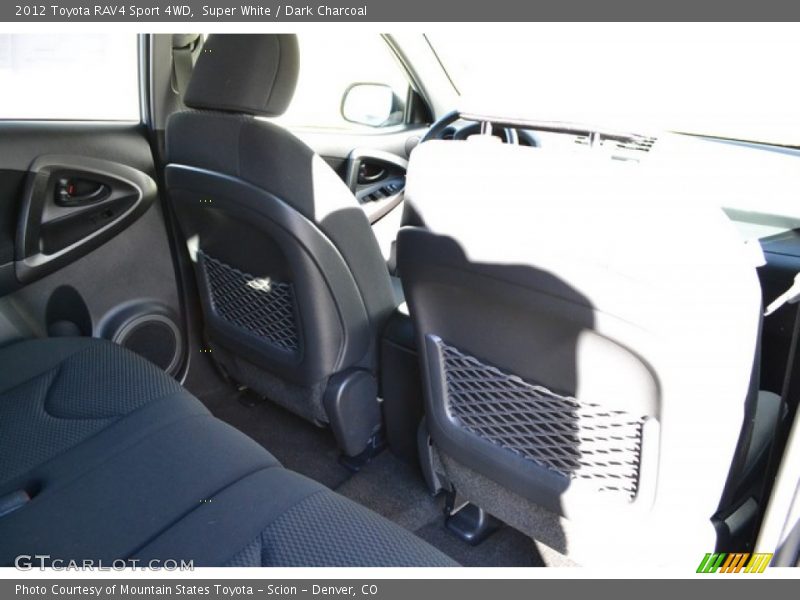 Super White / Dark Charcoal 2012 Toyota RAV4 Sport 4WD