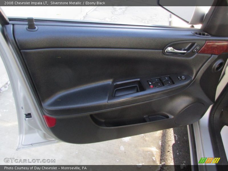 Silverstone Metallic / Ebony Black 2008 Chevrolet Impala LT