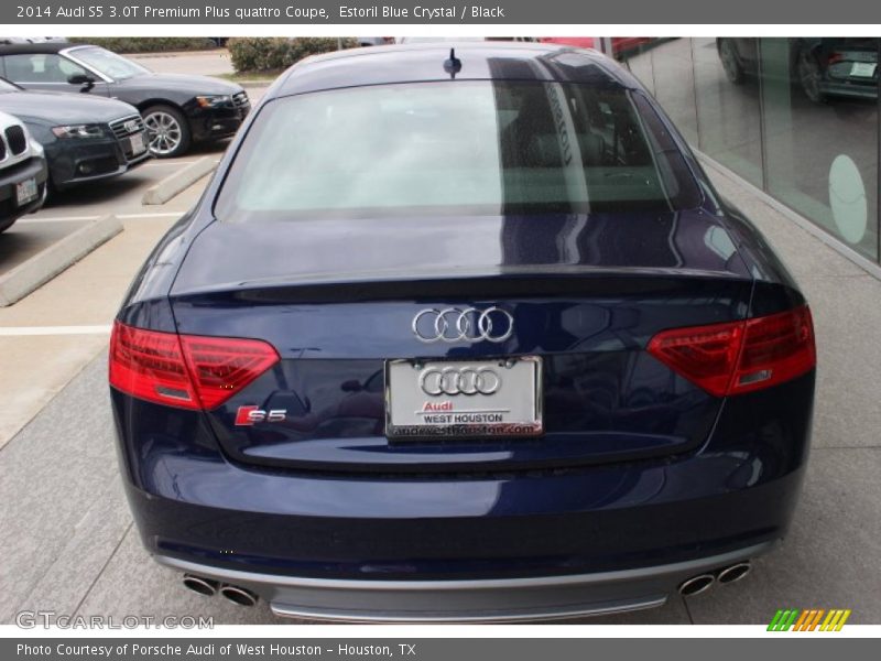 Estoril Blue Crystal / Black 2014 Audi S5 3.0T Premium Plus quattro Coupe