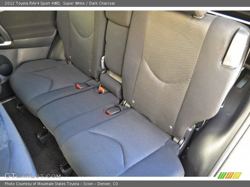 Super White / Dark Charcoal 2012 Toyota RAV4 Sport 4WD