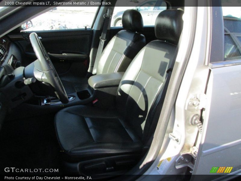 Silverstone Metallic / Ebony Black 2008 Chevrolet Impala LT