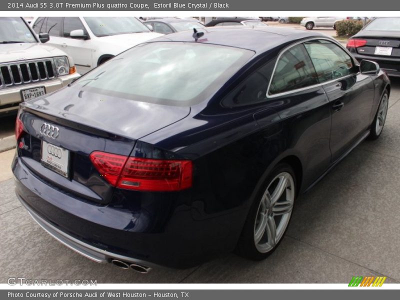 Estoril Blue Crystal / Black 2014 Audi S5 3.0T Premium Plus quattro Coupe