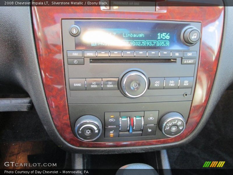 Silverstone Metallic / Ebony Black 2008 Chevrolet Impala LT