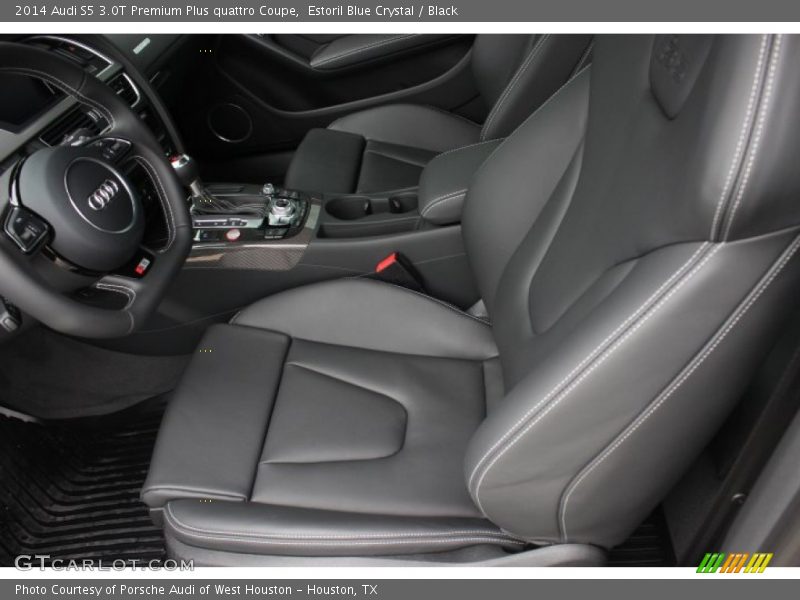Estoril Blue Crystal / Black 2014 Audi S5 3.0T Premium Plus quattro Coupe