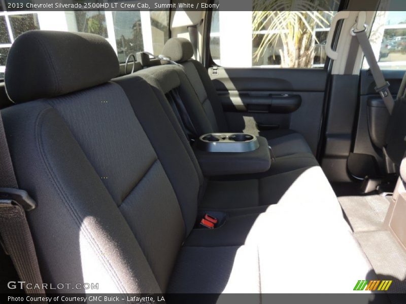 Summit White / Ebony 2013 Chevrolet Silverado 2500HD LT Crew Cab