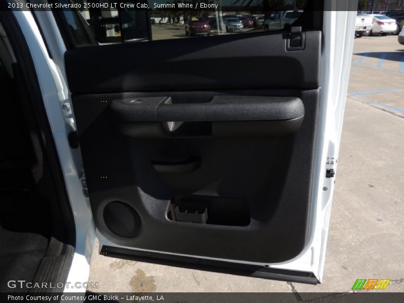 Summit White / Ebony 2013 Chevrolet Silverado 2500HD LT Crew Cab