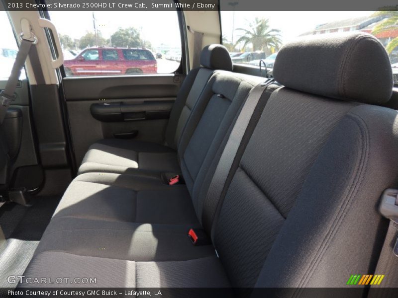 Summit White / Ebony 2013 Chevrolet Silverado 2500HD LT Crew Cab