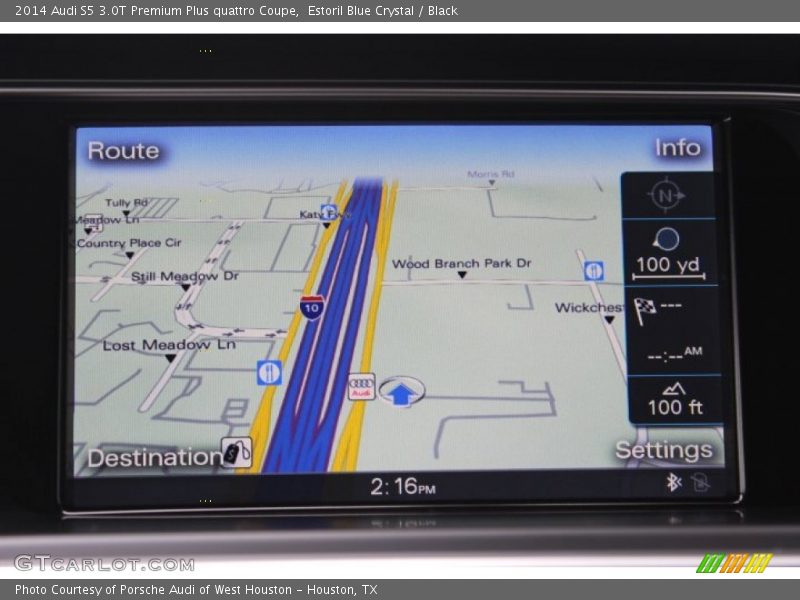 Navigation of 2014 S5 3.0T Premium Plus quattro Coupe