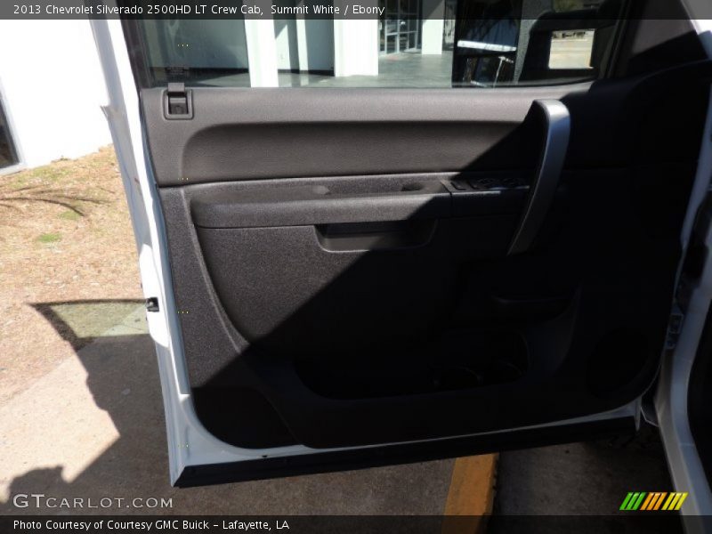 Summit White / Ebony 2013 Chevrolet Silverado 2500HD LT Crew Cab