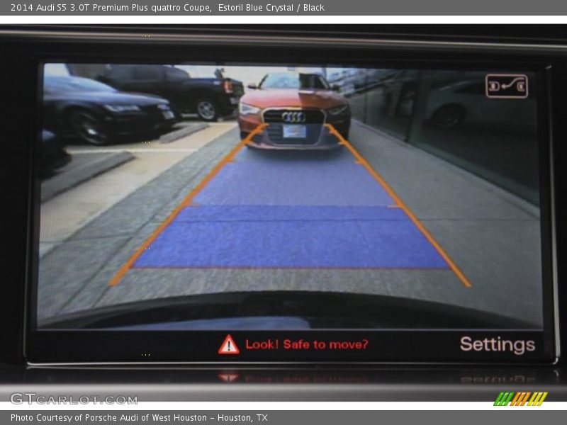 Estoril Blue Crystal / Black 2014 Audi S5 3.0T Premium Plus quattro Coupe