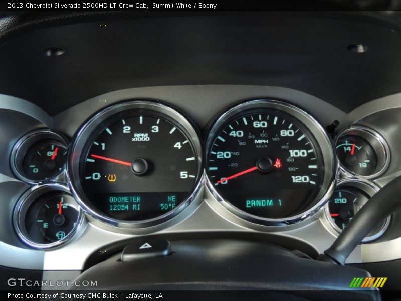 Summit White / Ebony 2013 Chevrolet Silverado 2500HD LT Crew Cab