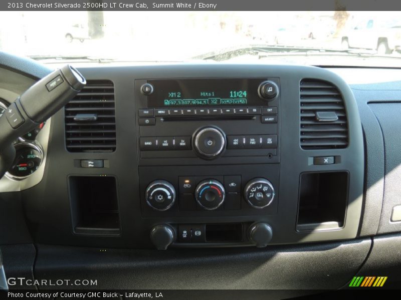 Summit White / Ebony 2013 Chevrolet Silverado 2500HD LT Crew Cab