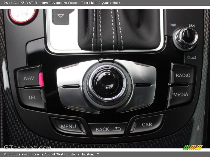 Estoril Blue Crystal / Black 2014 Audi S5 3.0T Premium Plus quattro Coupe