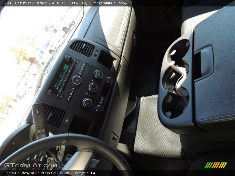 Summit White / Ebony 2013 Chevrolet Silverado 2500HD LT Crew Cab