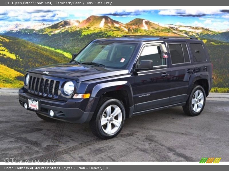 Blackberry Pearl / Dark Slate Gray 2011 Jeep Patriot Sport 4x4