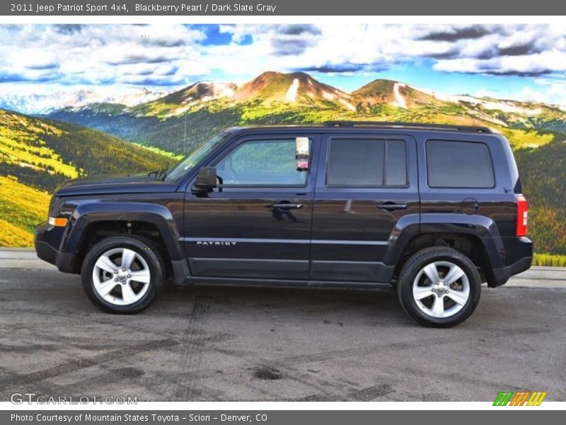 Blackberry Pearl / Dark Slate Gray 2011 Jeep Patriot Sport 4x4