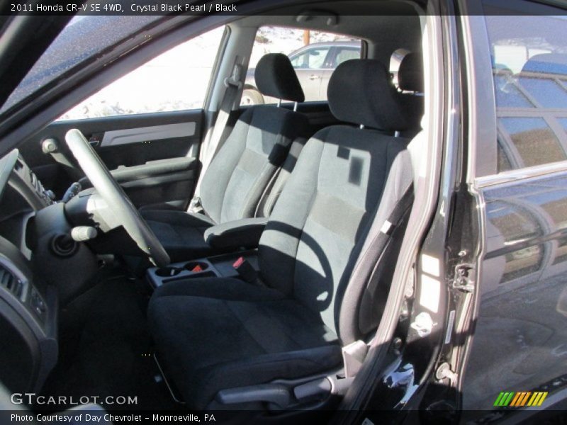 Crystal Black Pearl / Black 2011 Honda CR-V SE 4WD