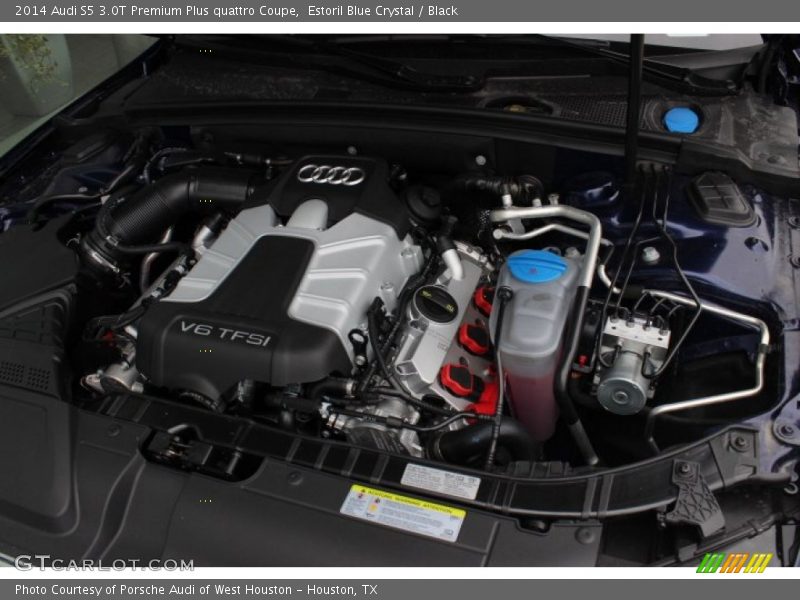 Estoril Blue Crystal / Black 2014 Audi S5 3.0T Premium Plus quattro Coupe