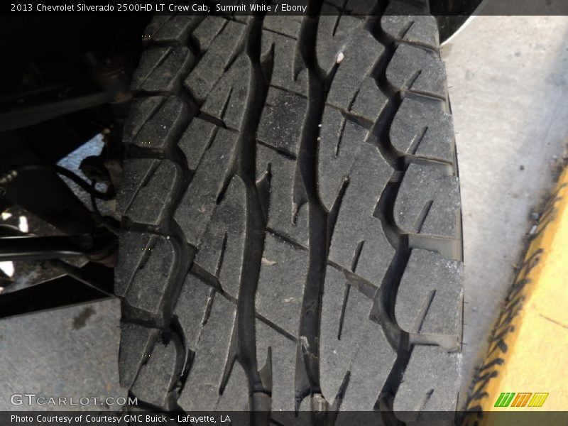 Summit White / Ebony 2013 Chevrolet Silverado 2500HD LT Crew Cab