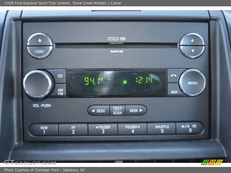 Audio System of 2008 Explorer Sport Trac Limited