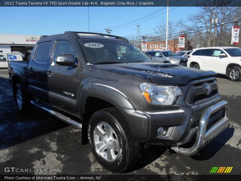 Magnetic Gray Mica / Graphite 2012 Toyota Tacoma V6 TRD Sport Double Cab 4x4