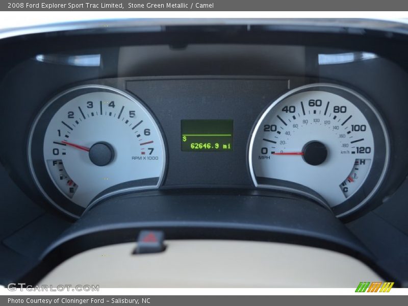  2008 Explorer Sport Trac Limited Limited Gauges