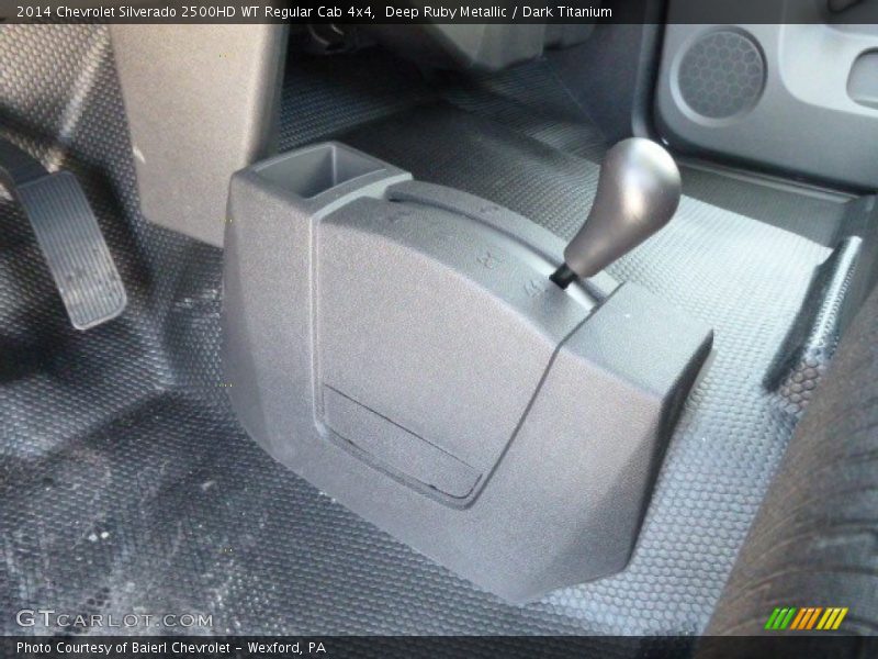 Deep Ruby Metallic / Dark Titanium 2014 Chevrolet Silverado 2500HD WT Regular Cab 4x4