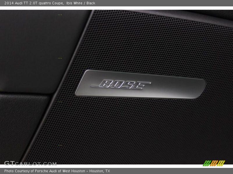 Ibis White / Black 2014 Audi TT 2.0T quattro Coupe