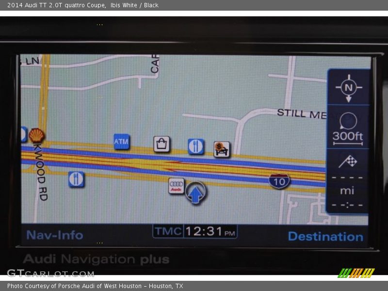 Navigation of 2014 TT 2.0T quattro Coupe