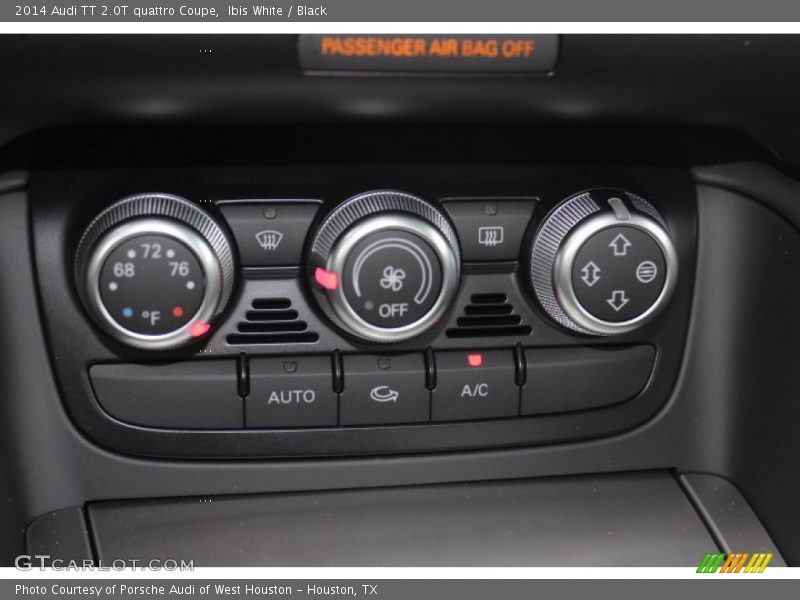 Controls of 2014 TT 2.0T quattro Coupe