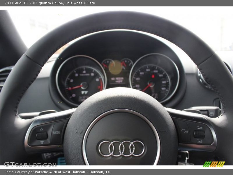 Ibis White / Black 2014 Audi TT 2.0T quattro Coupe