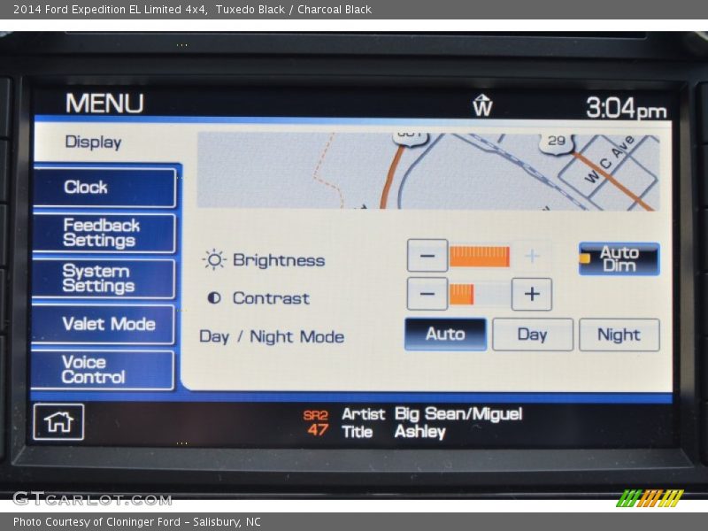 Navigation of 2014 Expedition EL Limited 4x4
