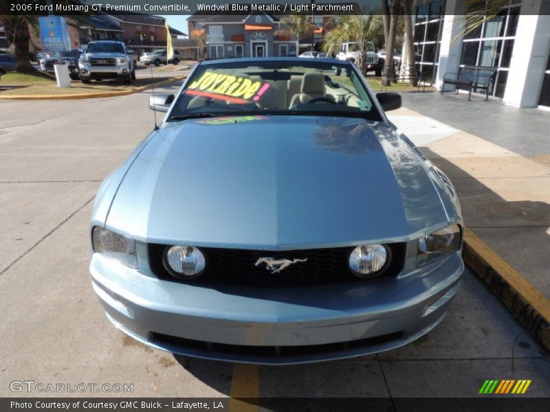 Windveil Blue Metallic / Light Parchment 2006 Ford Mustang GT Premium Convertible