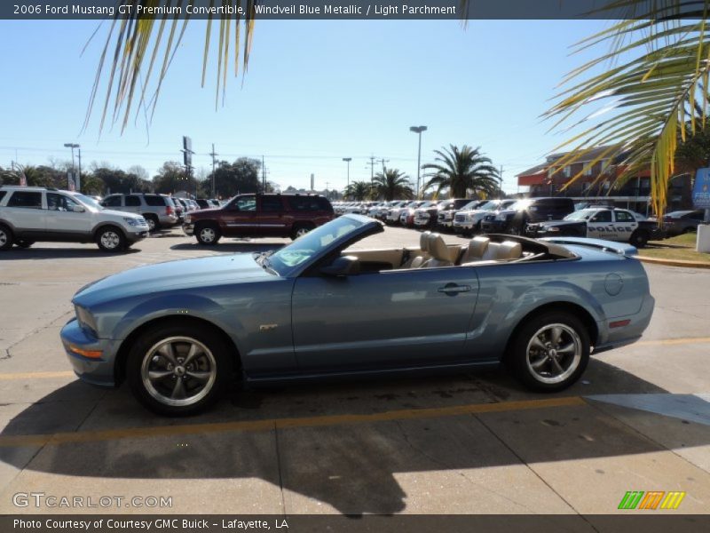 Windveil Blue Metallic / Light Parchment 2006 Ford Mustang GT Premium Convertible