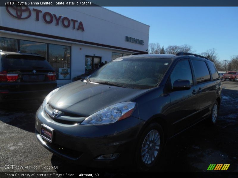 Slate Metallic / Stone 2010 Toyota Sienna Limited
