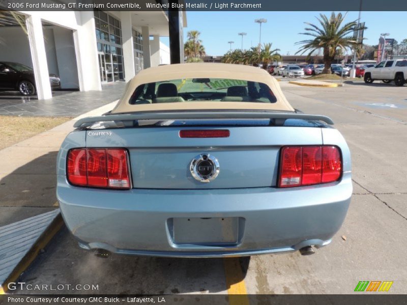Windveil Blue Metallic / Light Parchment 2006 Ford Mustang GT Premium Convertible