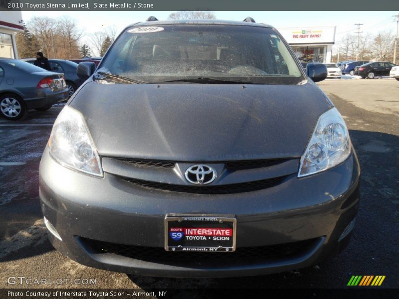 Slate Metallic / Stone 2010 Toyota Sienna Limited