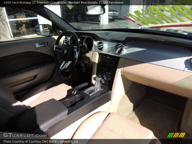 Windveil Blue Metallic / Light Parchment 2006 Ford Mustang GT Premium Convertible