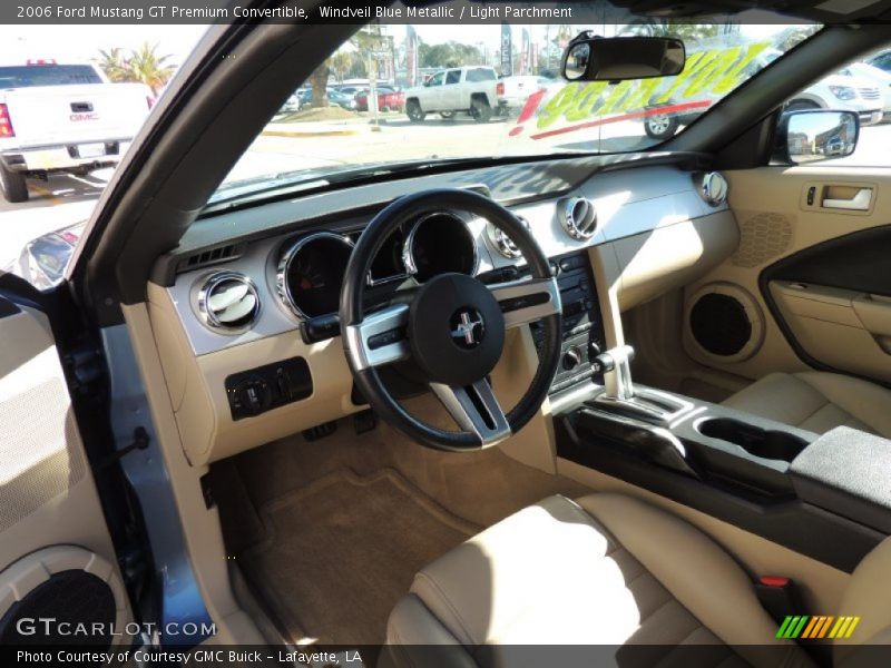 Windveil Blue Metallic / Light Parchment 2006 Ford Mustang GT Premium Convertible