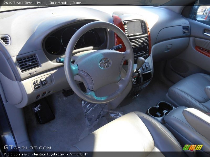 Slate Metallic / Stone 2010 Toyota Sienna Limited
