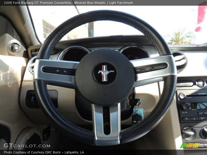 Windveil Blue Metallic / Light Parchment 2006 Ford Mustang GT Premium Convertible
