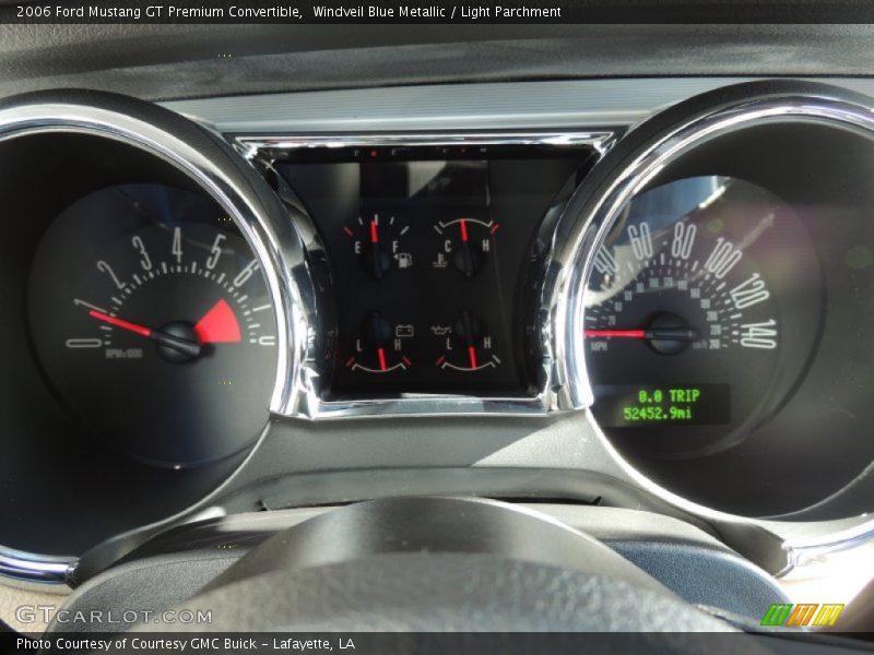 Windveil Blue Metallic / Light Parchment 2006 Ford Mustang GT Premium Convertible