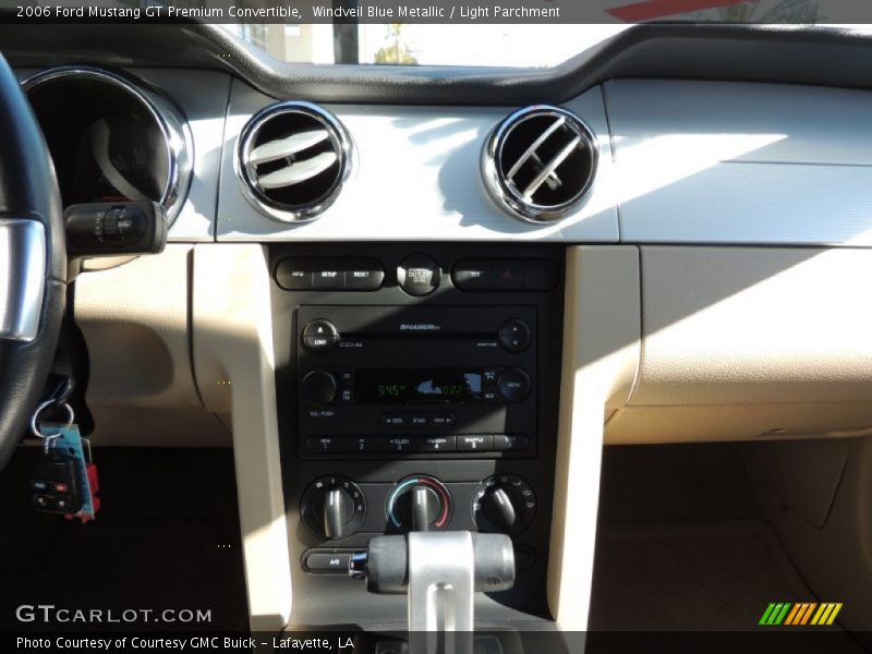Windveil Blue Metallic / Light Parchment 2006 Ford Mustang GT Premium Convertible