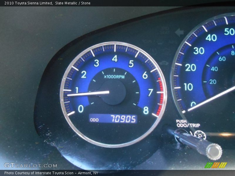 Slate Metallic / Stone 2010 Toyota Sienna Limited